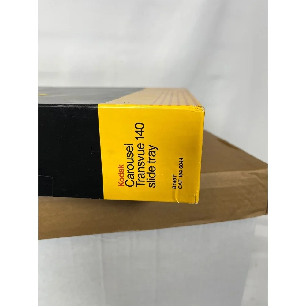 Kodak‎ Carousel Transvue 140 Slide Tray B140T CAT 104 6044 Black Projector Tray